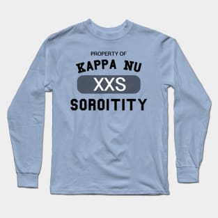 Property of Kappa Nu Soroitity Long Sleeve T-Shirt